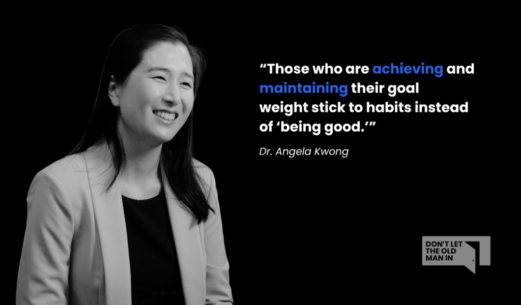 “Those who are achieving and maintaining their goal weight stick to habits instead of ‘being good.’”
